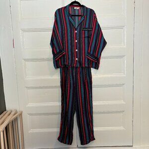 Sleepy Jones Silk Pajama Set size L